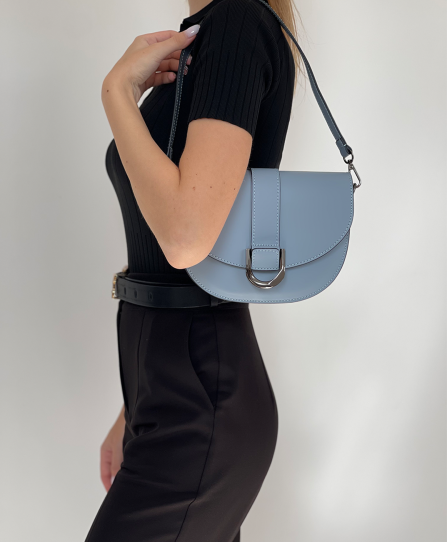 Сумка жіноча через плече маленька 3470Blue
