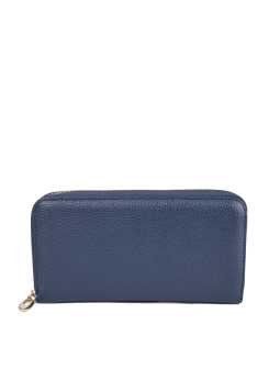 Жіночий шкіряний гаманець 609Blue