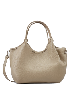 Сумка шкіряна жіноча м'яка 2335 Beige