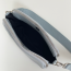Шкіряна жіноча сумка крос боді 7028 Blue