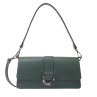 Жіноча сумка багет маленька 8643 Dark Green